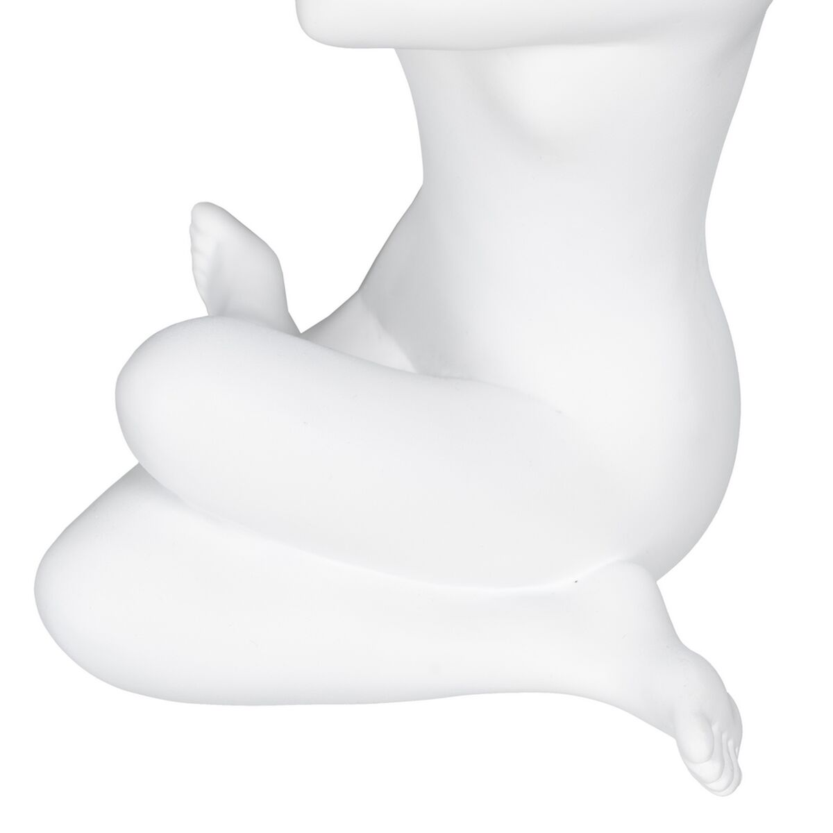 Dekorativ figur Hvid 18 x 13 x 24 cm